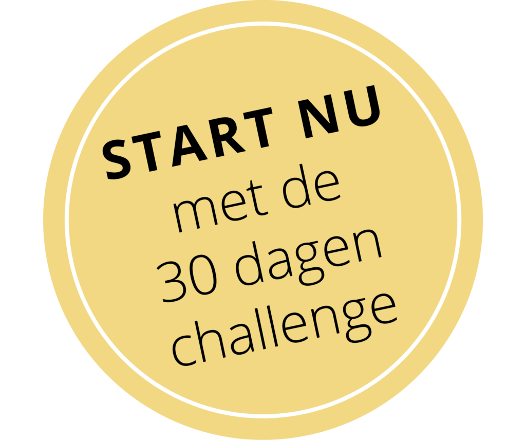 Doe de 30 dagen challenge :-)